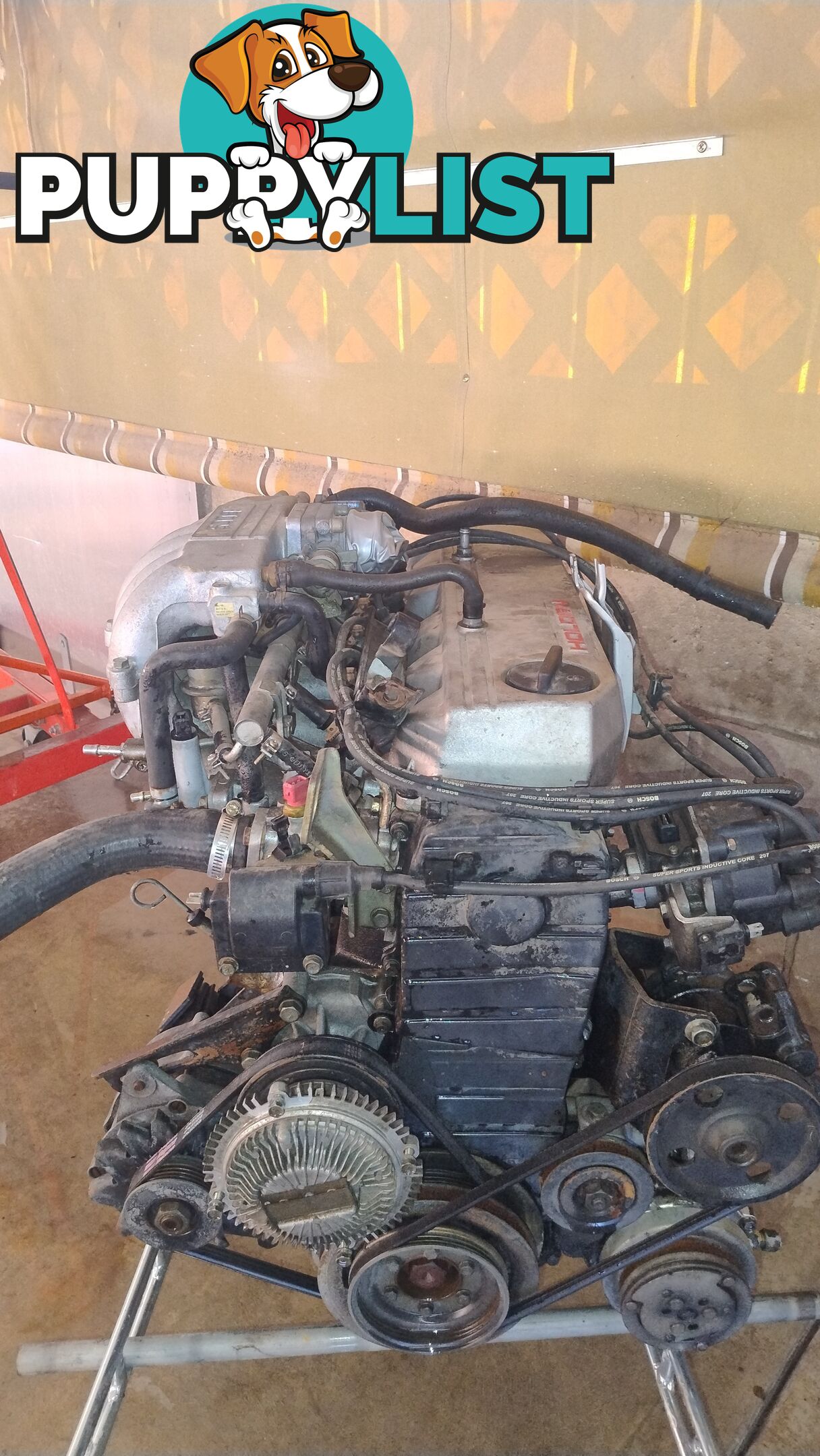 RB30 complete with 5 speed gearbox complete