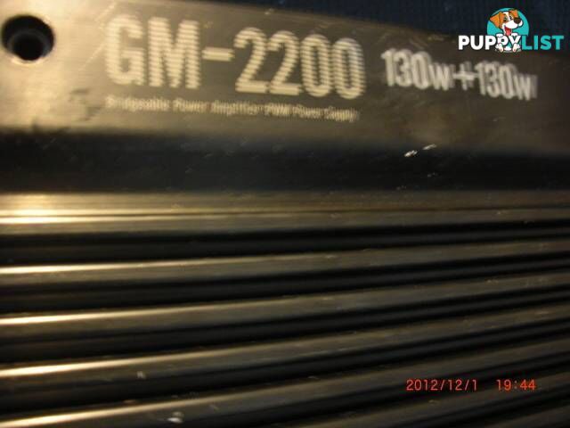 PIONEER GM-2200 AMPLIFIER 130W +130W VERY HEAVY WEIGHT