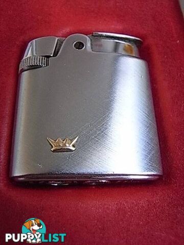 vintage lighter in case ronson made in england