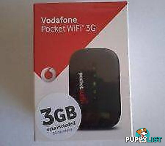 New Vodafone Pocket WiFi 3G includes ***3GB** data pickup or post