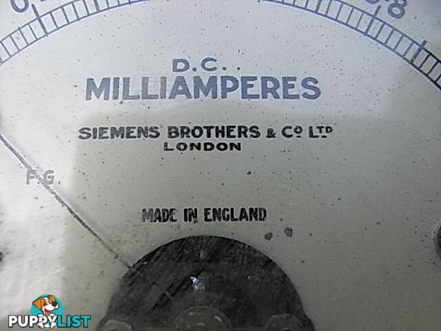 VINTAGE SIEMANS BROTHERS & CO LONDON MADE IN ENGLAND NO D210267