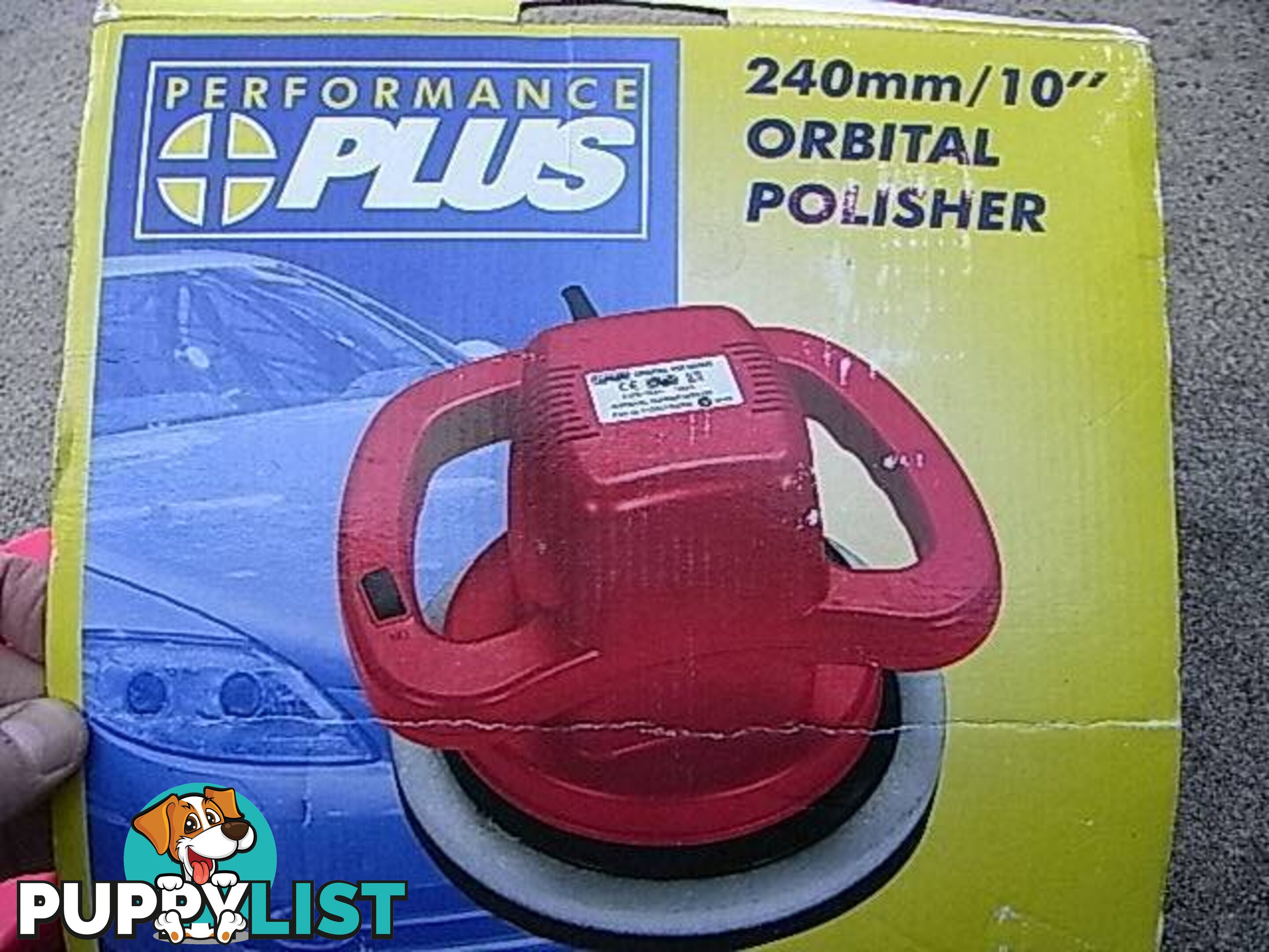 PERFORMANCE PLUS ORBITL POLISHER LARGE SIZE 240MM 10 INCH