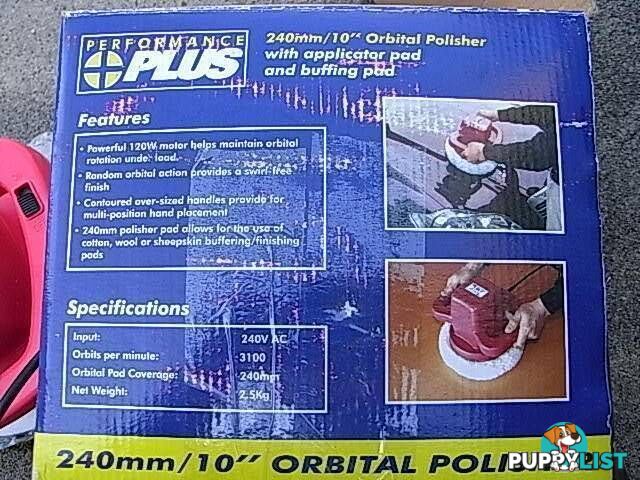 PERFORMANCE PLUS ORBITL POLISHER LARGE SIZE 240MM 10 INCH