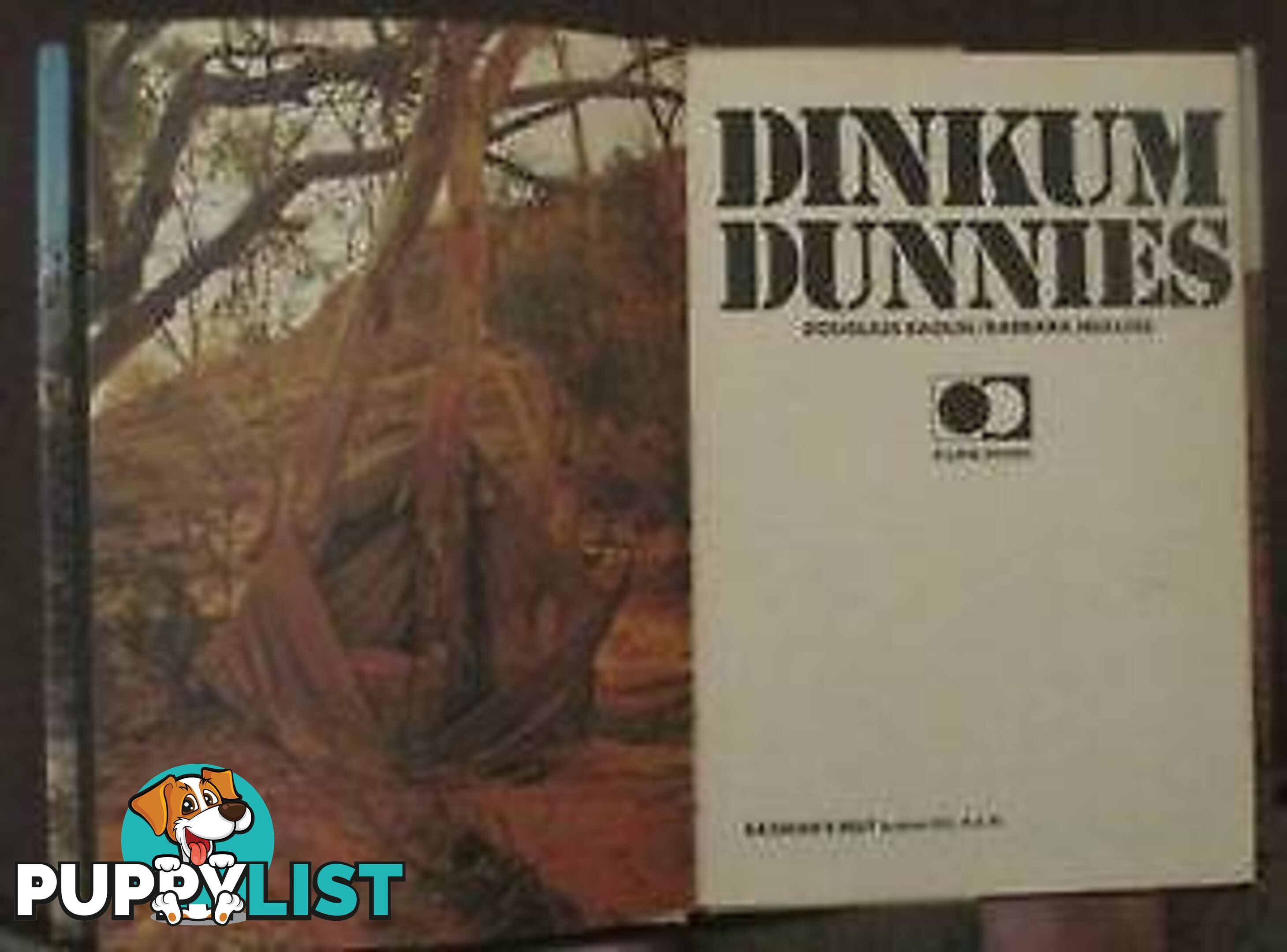 1974 DINKUM DUNNIES Vintage Pictorial Australiana Outback Book