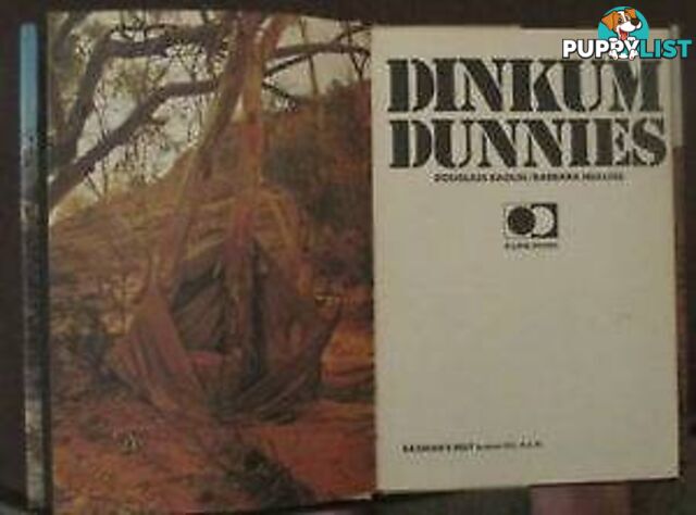 1974 DINKUM DUNNIES Vintage Pictorial Australiana Outback Book