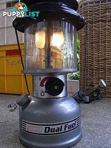 Coleman Dual Fuel 2 Mantle Premium Lantern KERO OR PETROL