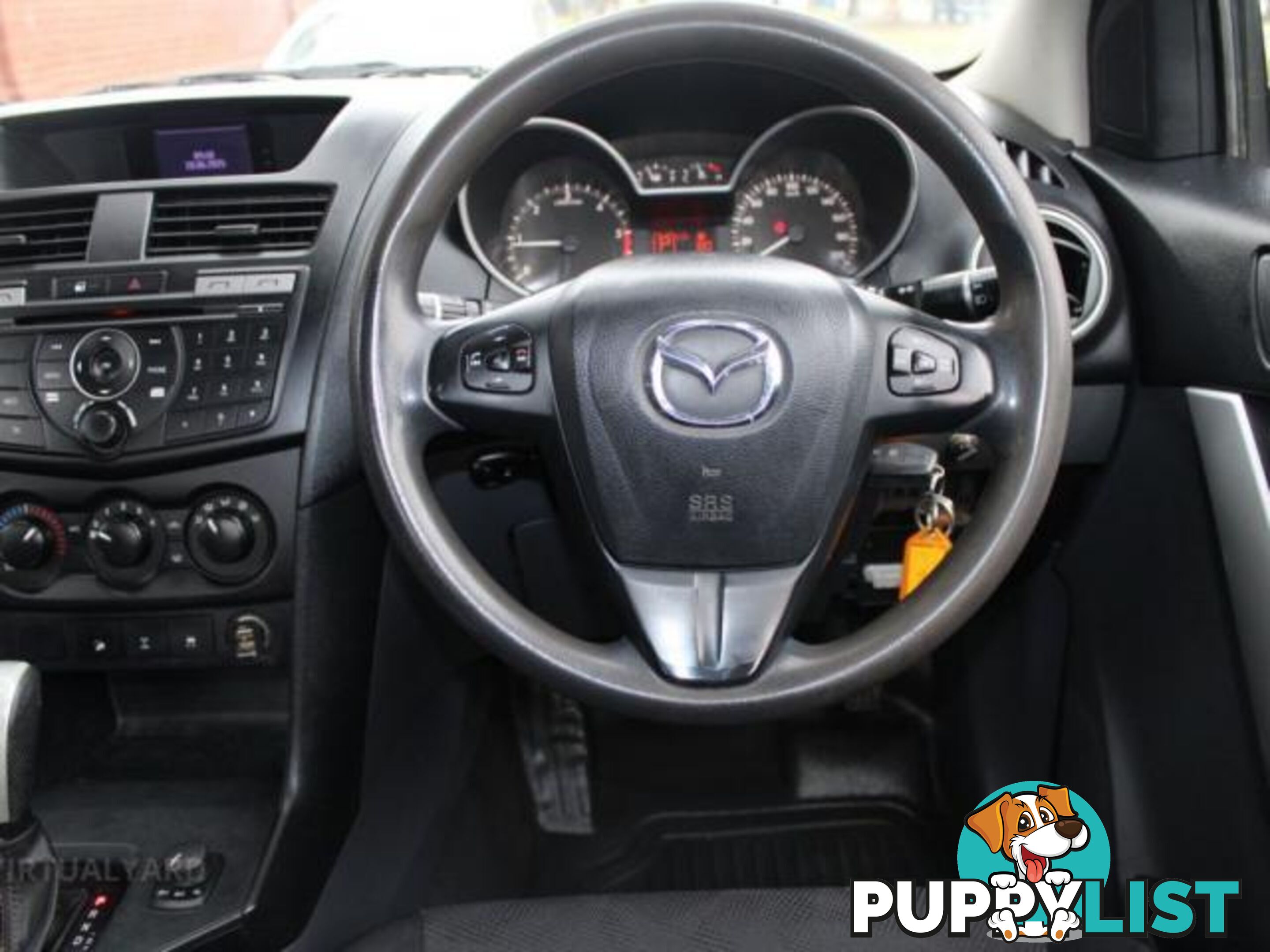 2014 MAZDA BT-50 XT (4X4) MY13  CAB CHASSIS