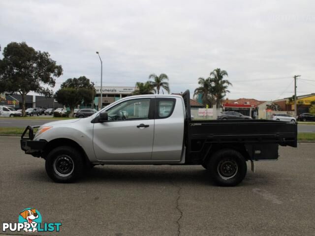 2014 MAZDA BT-50 XT (4X4) MY13  CAB CHASSIS