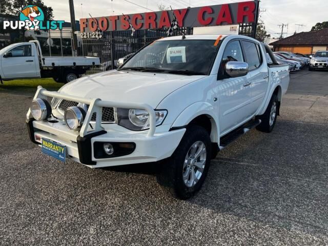 2013 MITSUBISHI TRITON GLX-R (4X4) MN MY13  UTE