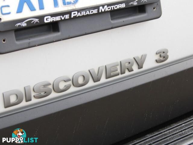 2008 LAND ROVER DISCOVERY 3 SE MY08  WAGON