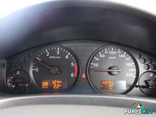 2012 NISSAN NAVARA ST (4X2) D40 MY12  DUAL CAB