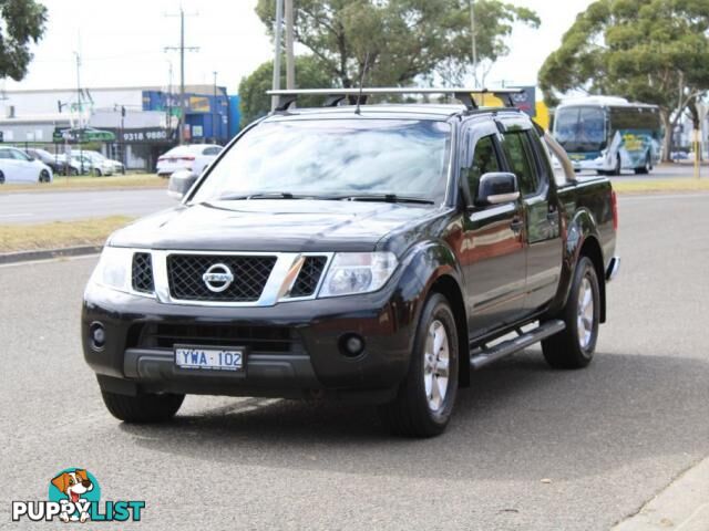 2012 NISSAN NAVARA ST (4X2) D40 MY12  DUAL CAB