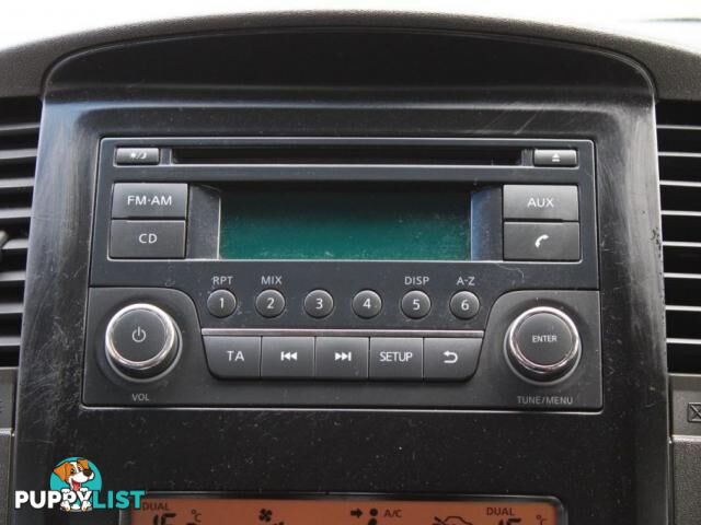 2012 NISSAN NAVARA ST (4X2) D40 MY12  DUAL CAB