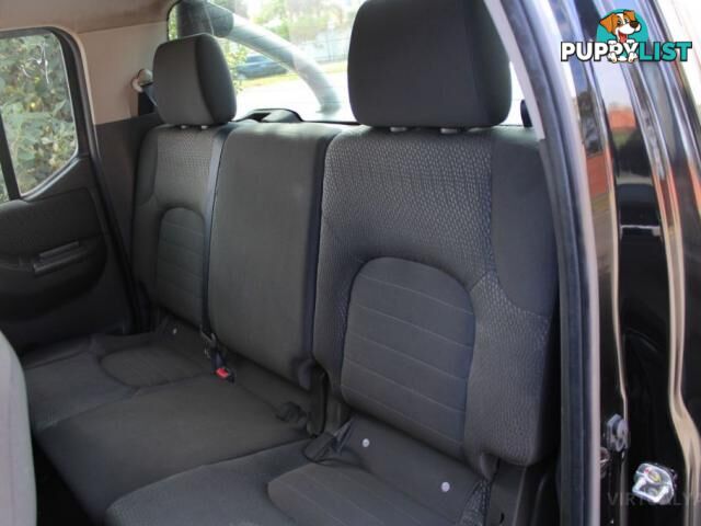 2012 NISSAN NAVARA ST (4X2) D40 MY12  DUAL CAB