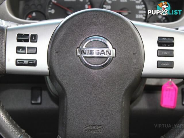 2012 NISSAN NAVARA ST (4X2) D40 MY12  DUAL CAB