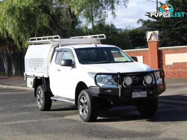 2016 MAZDA BT-50 XT HI-RIDER (4X2) MY16  CAB CHASSIS