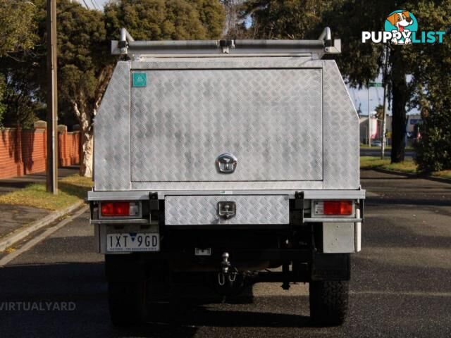 2016 MAZDA BT-50 XT HI-RIDER (4X2) MY16  CAB CHASSIS