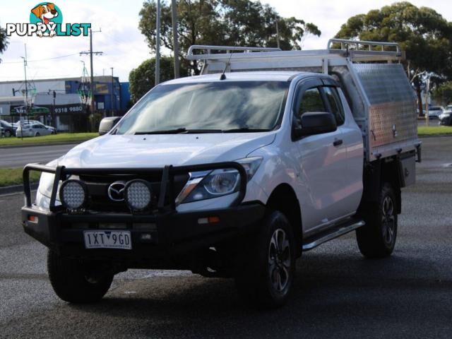 2016 MAZDA BT-50 XT HI-RIDER (4X2) MY16  CAB CHASSIS