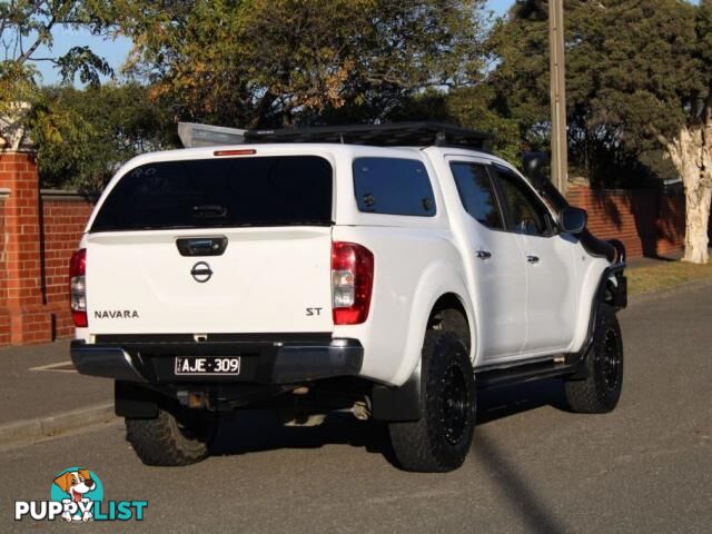 2016 NISSAN NAVARA ST (4X4) D23 SERIES II  DUAL CAB