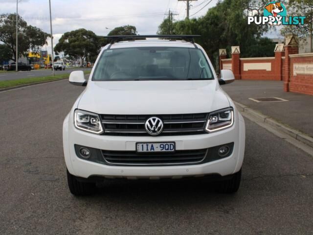 2016 VOLKSWAGEN AMAROK TDI400 ATACAMA (4X4) 2H MY16  DUAL CAB
