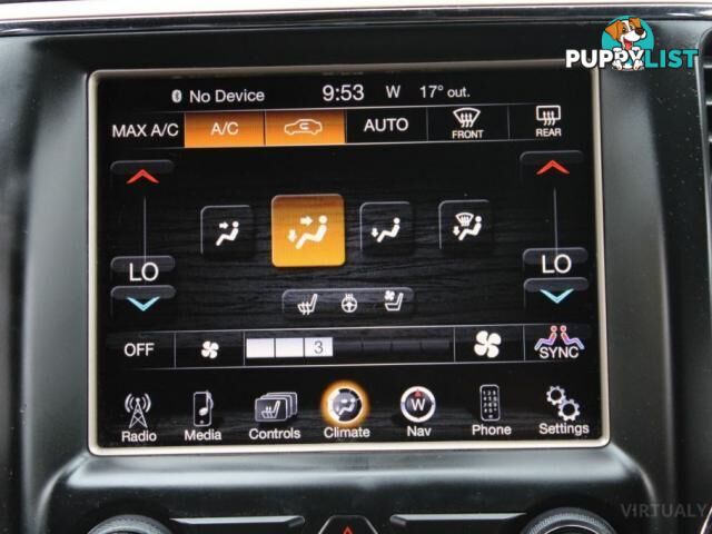 2015 JEEP GRAND CHEROKEE LIMITED (4X4) WK MY15  WAGON