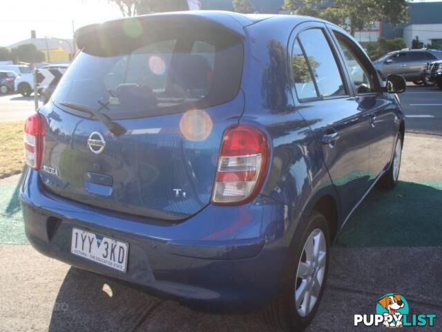 2013 NISSAN MICRA TI K13 MY13  HATCH