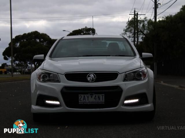 2014 HOLDEN UTE SV6 STORM VF  UTE