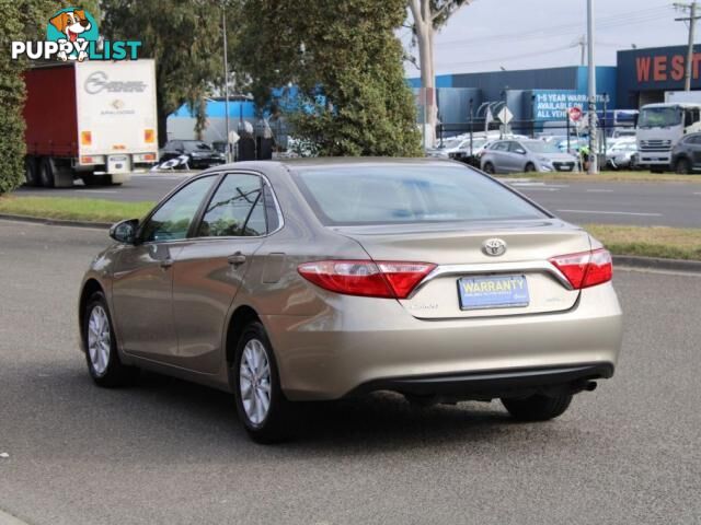 2015 TOYOTA CAMRY ALTISE ASV50R  SEDAN