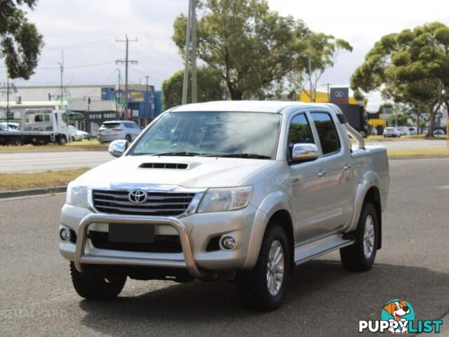 2014 TOYOTA HILUX SR5 (4X4) KUN26R MY14  DUAL CAB