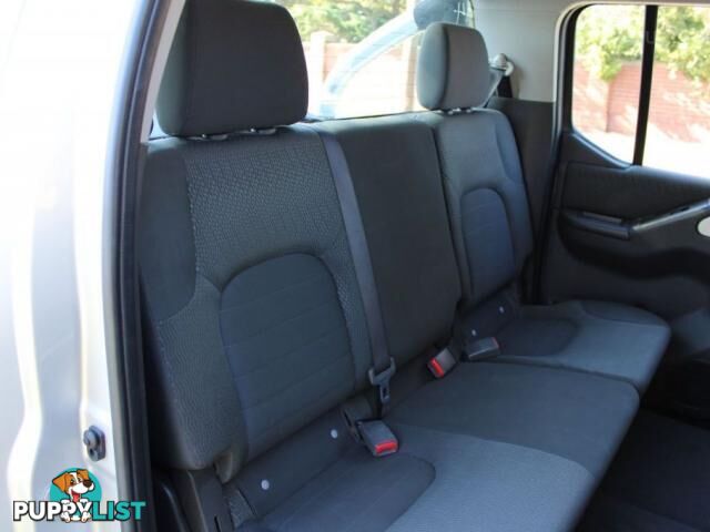 2012 NISSAN NAVARA ST (4X2) D40 MY12  DUAL CAB