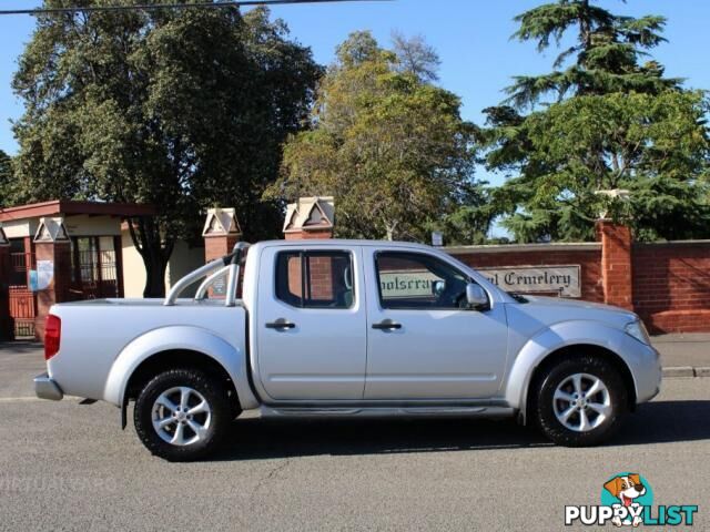 2012 NISSAN NAVARA ST (4X2) D40 MY12  DUAL CAB