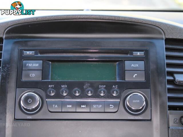 2012 NISSAN NAVARA ST (4X2) D40 MY12  DUAL CAB