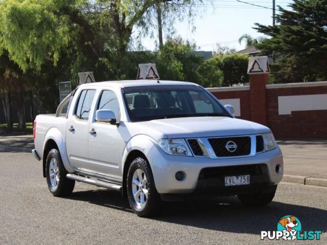 2012 NISSAN NAVARA ST (4X2) D40 MY12  DUAL CAB