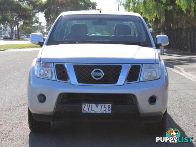 2012 NISSAN NAVARA ST (4X2) D40 MY12  DUAL CAB