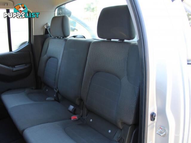 2012 NISSAN NAVARA ST (4X2) D40 MY12  DUAL CAB