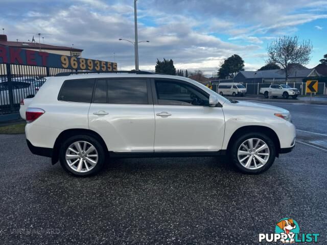 2013 TOYOTA KLUGER ALTITUDE (4X4) GSU45R MY12  WAGON
