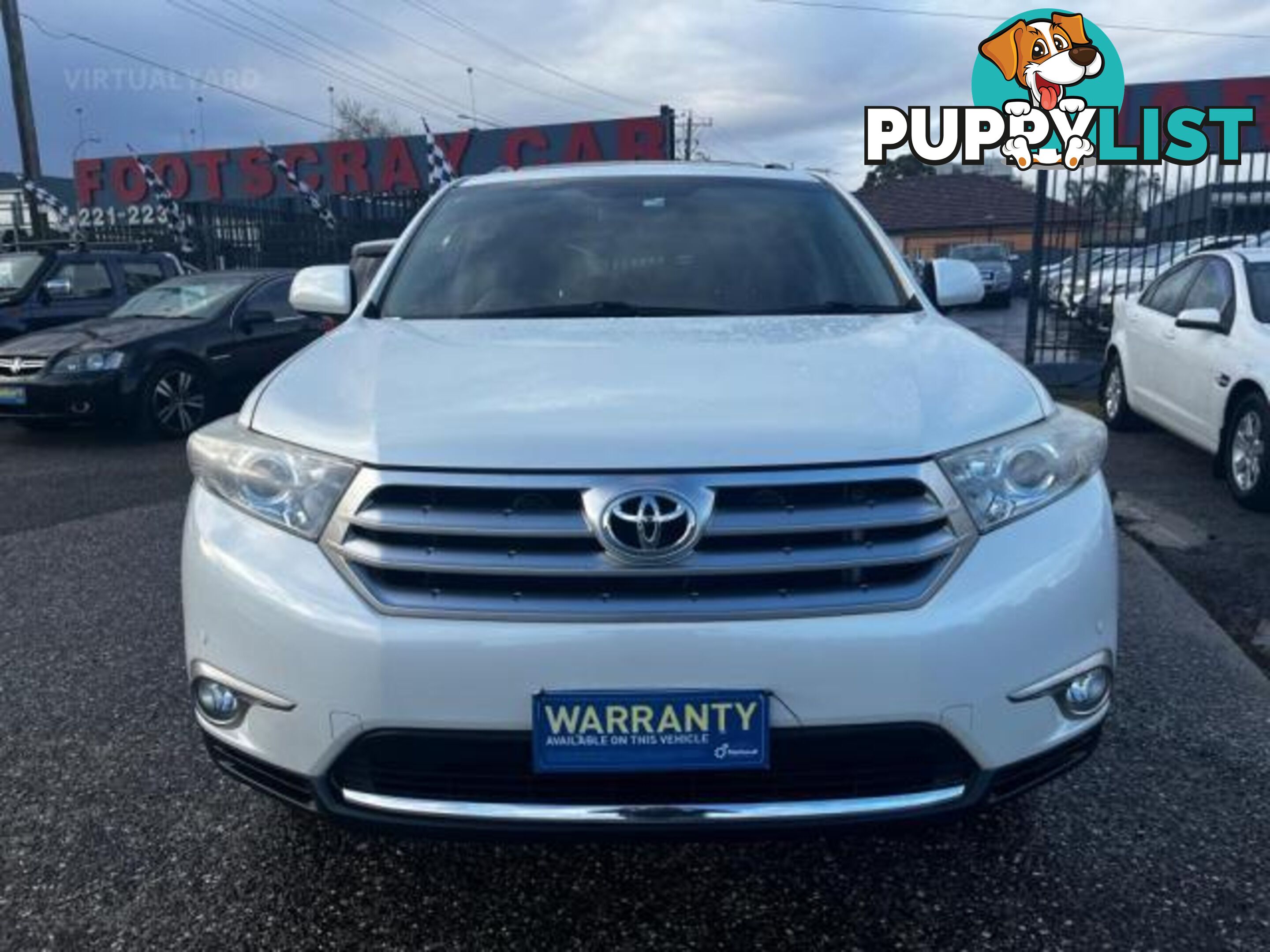 2013 TOYOTA KLUGER ALTITUDE (4X4) GSU45R MY12  WAGON