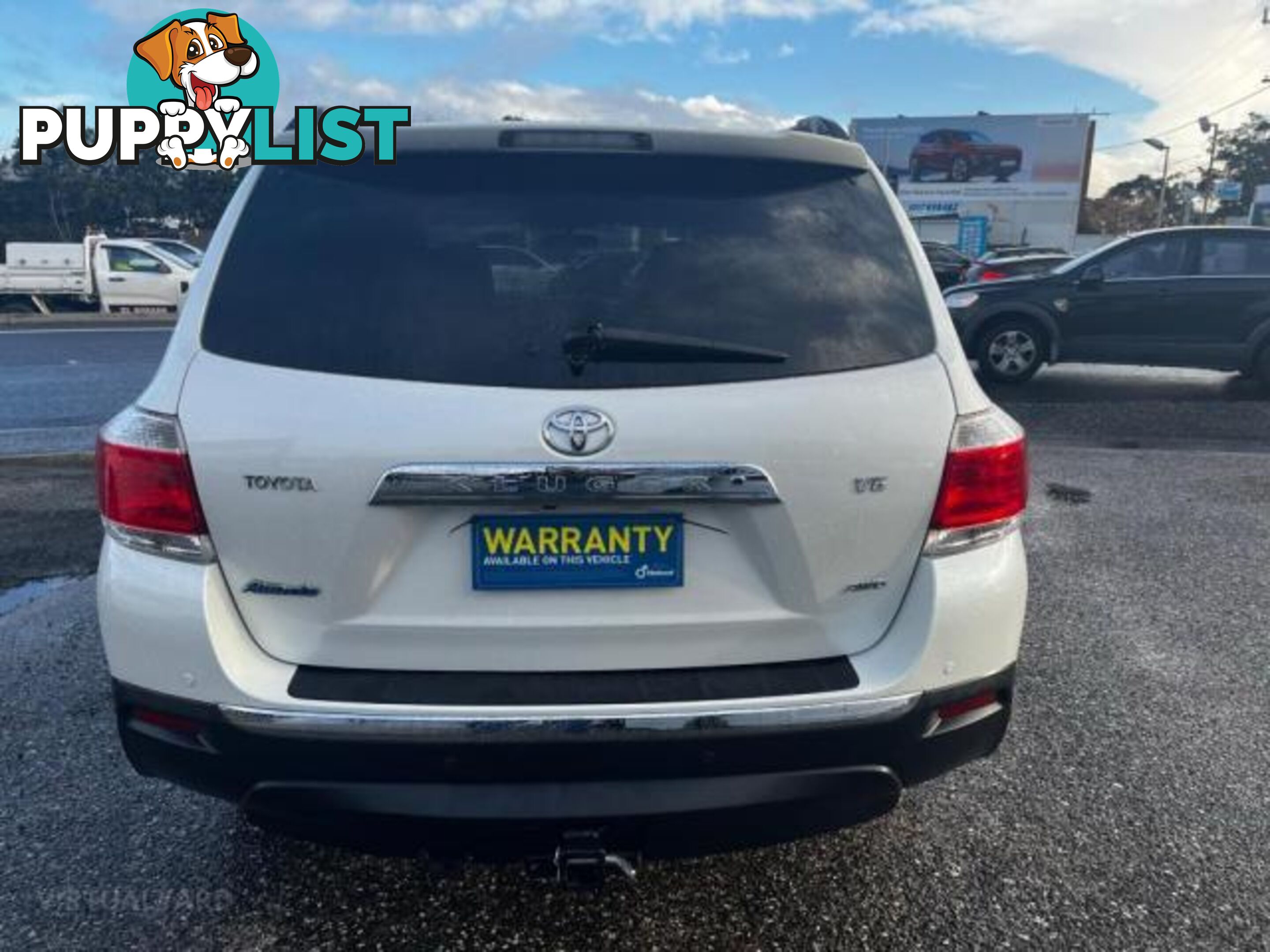 2013 TOYOTA KLUGER ALTITUDE (4X4) GSU45R MY12  WAGON