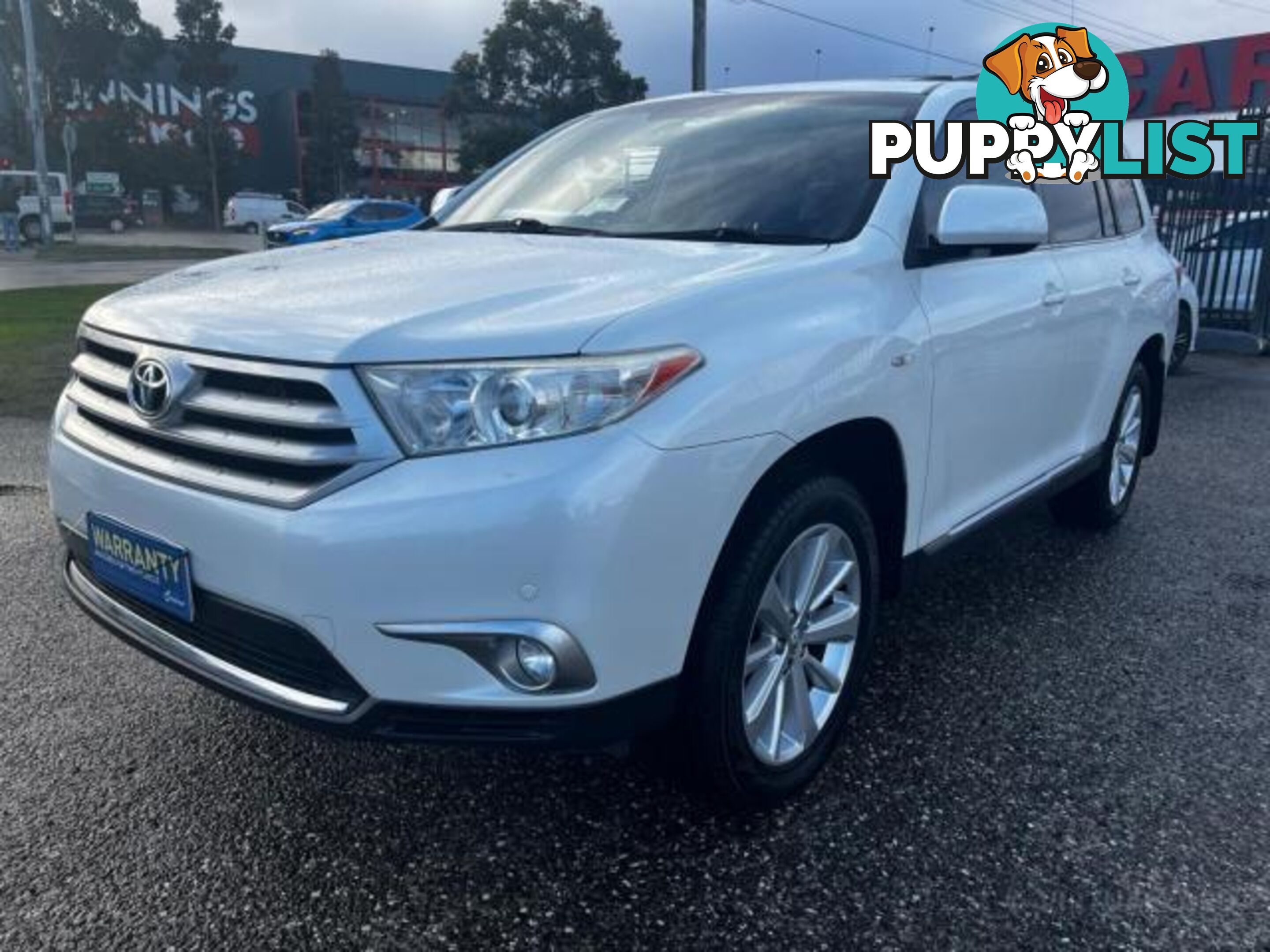 2013 TOYOTA KLUGER ALTITUDE (4X4) GSU45R MY12  WAGON