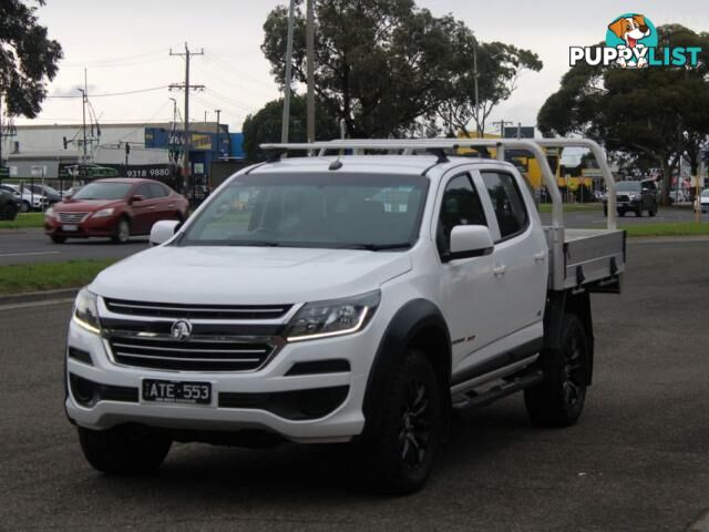 2018 HOLDEN COLORADO LS (4X4) RG MY18  CAB CHASSIS
