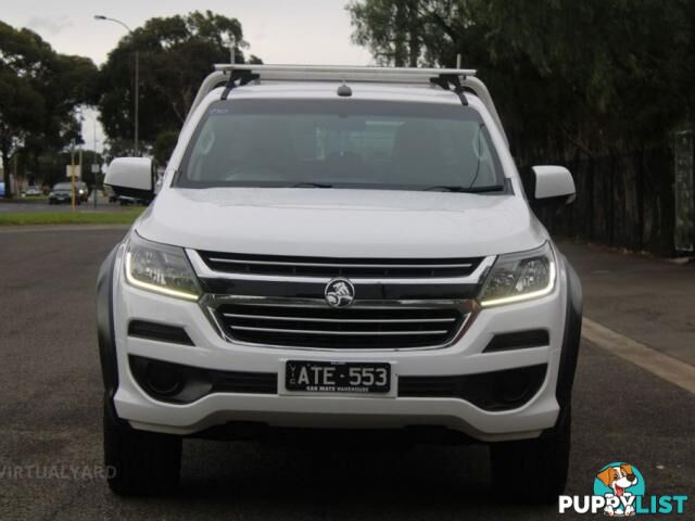 2018 HOLDEN COLORADO LS (4X4) RG MY18  CAB CHASSIS