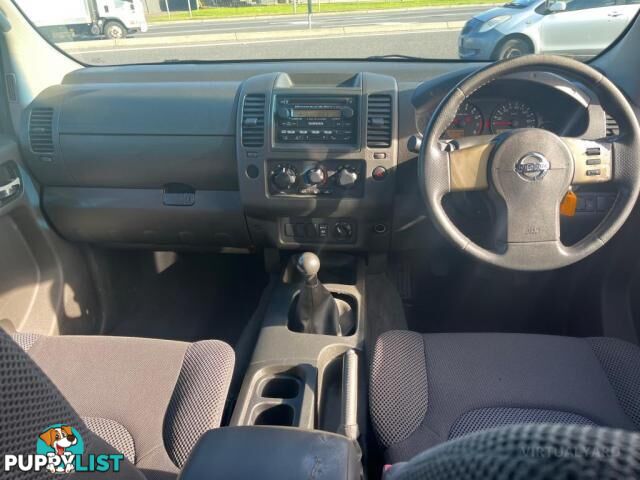 2008 NISSAN NAVARA ST-X (4X4) D40  DUAL CAB