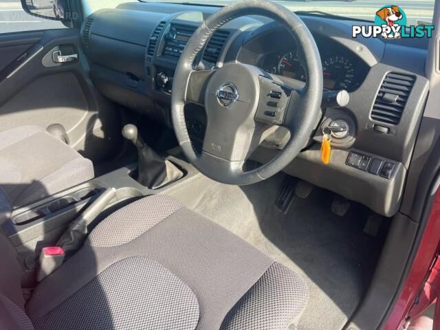 2008 NISSAN NAVARA ST-X (4X4) D40  DUAL CAB