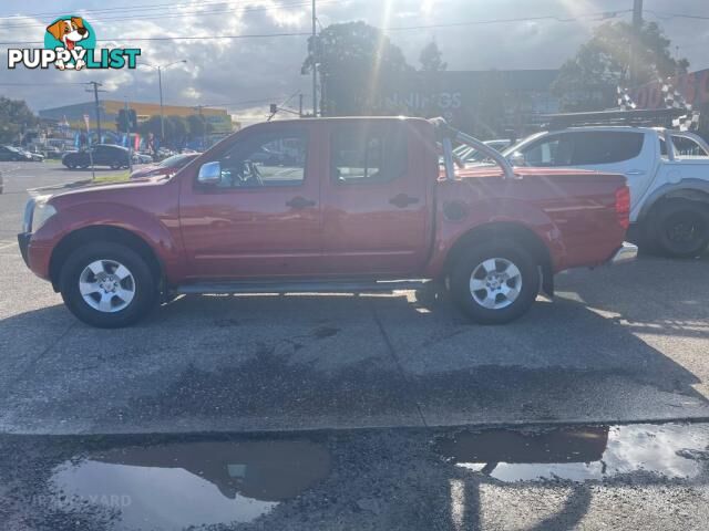 2008 NISSAN NAVARA ST-X (4X4) D40  DUAL CAB