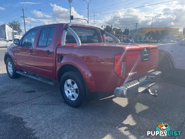 2008 NISSAN NAVARA ST-X (4X4) D40  DUAL CAB