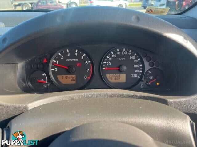 2008 NISSAN NAVARA ST-X (4X4) D40  DUAL CAB