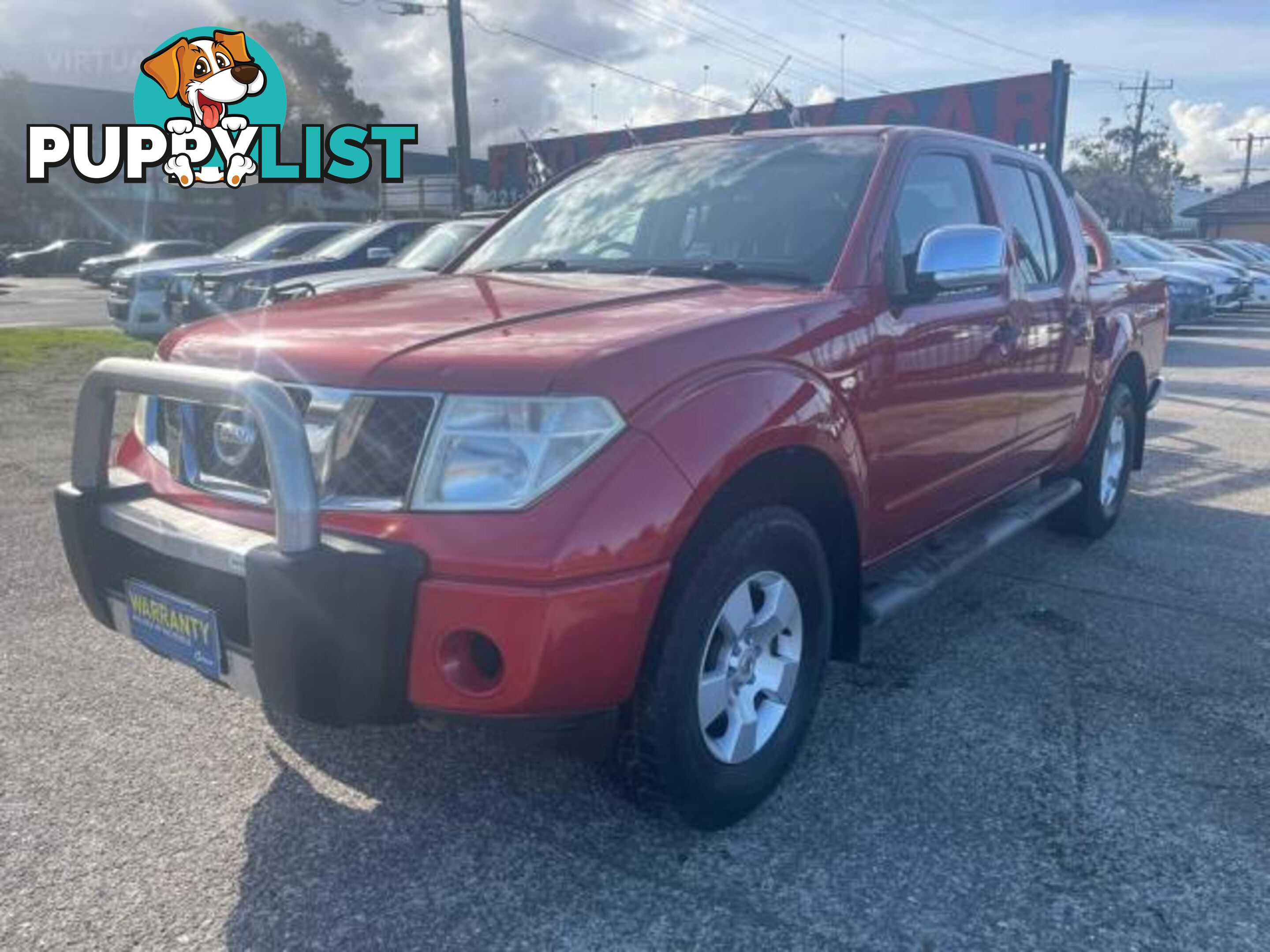 2008 NISSAN NAVARA ST-X (4X4) D40  DUAL CAB
