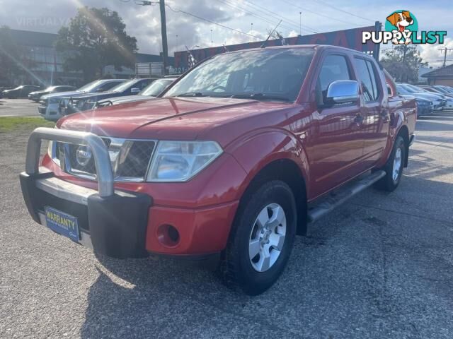 2008 NISSAN NAVARA ST-X (4X4) D40  DUAL CAB