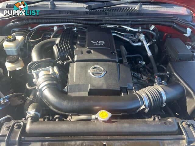2008 NISSAN NAVARA ST-X (4X4) D40  DUAL CAB