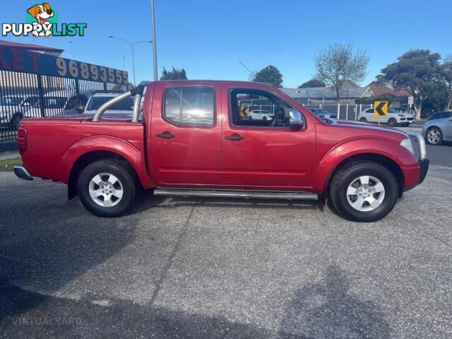 2008 NISSAN NAVARA ST-X (4X4) D40  DUAL CAB